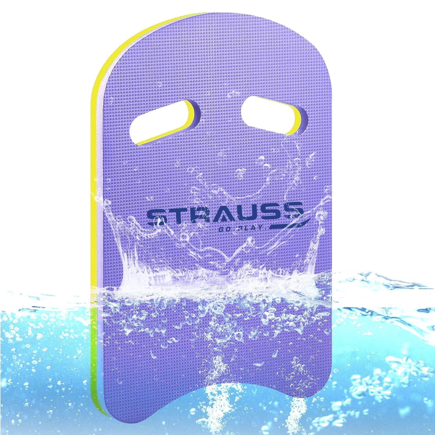 STRAUSS Swimming Kick Board | Floating Board for Swimming Pool Training Aid Exercise Equipment | Swimming Accessories for Adults and Kids | Swimming Float Pad for Beginners,(Purple)-picture-29