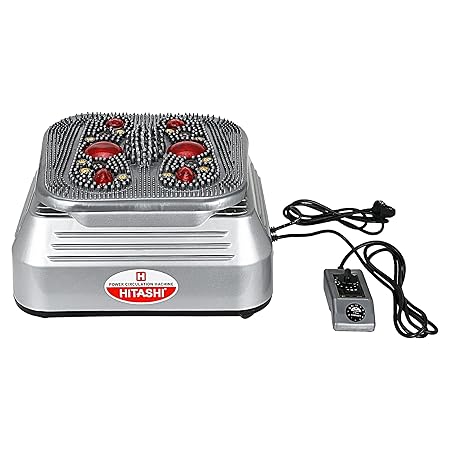 NIVKART PREMIUM Blood Circulation Machine For Foot And Sole 5 In 1 Oxygen Blood Circulation Machine For Slimming Vibration Magnetic Therapy BCM Machine Acupressure BCM With Far Infrared Rays