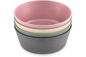 WeeSprout Bamboo Kids Bowls: Safe and Stylish Dining for Children