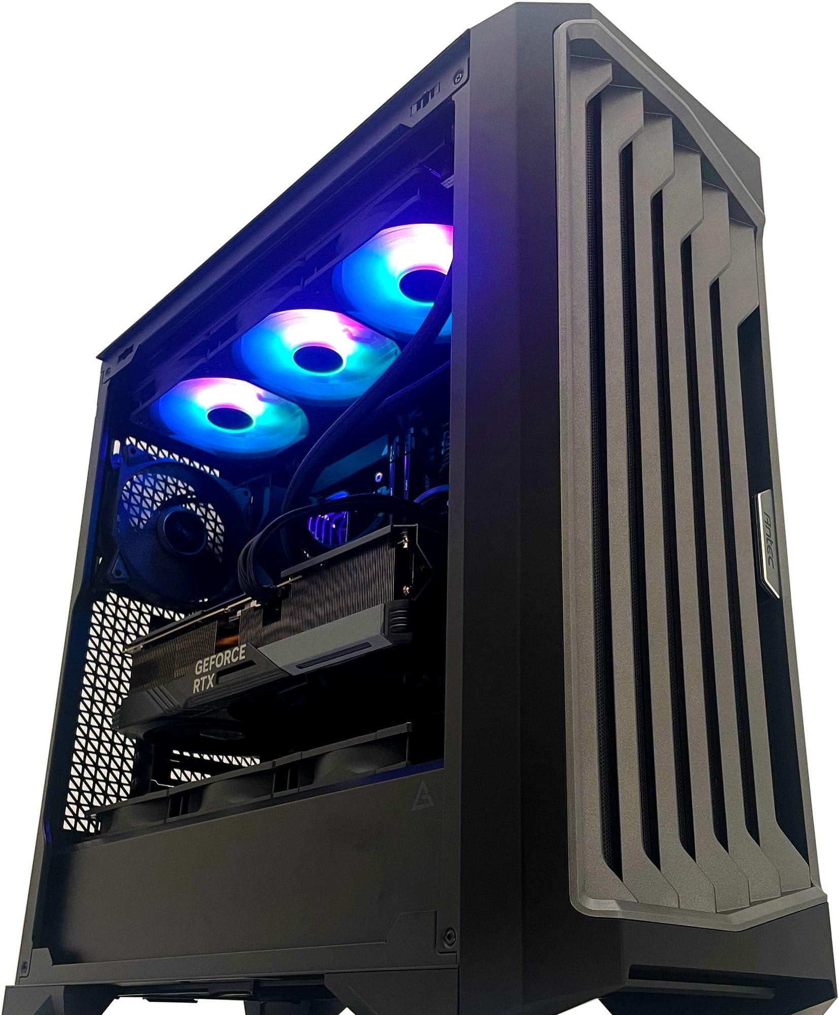 ginger6 Gaming PC Desktop 13ZH6A-8PX - Intel Core i7 13700Kf Processor, Nvidia RTX 4090 24GB Graphics, 4TB M.2 NVMe SSD, 64GB DDR5, Z790, Wi-Fi 6E 802.11ax, Liquid Cooled, Windows 11 Home