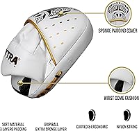 Vista 2 de Mytra Fusion Boxing Pads - Focus Mitts MMA Muay Thai Boxing Mitts for Kickboxing Training and Martial Arts