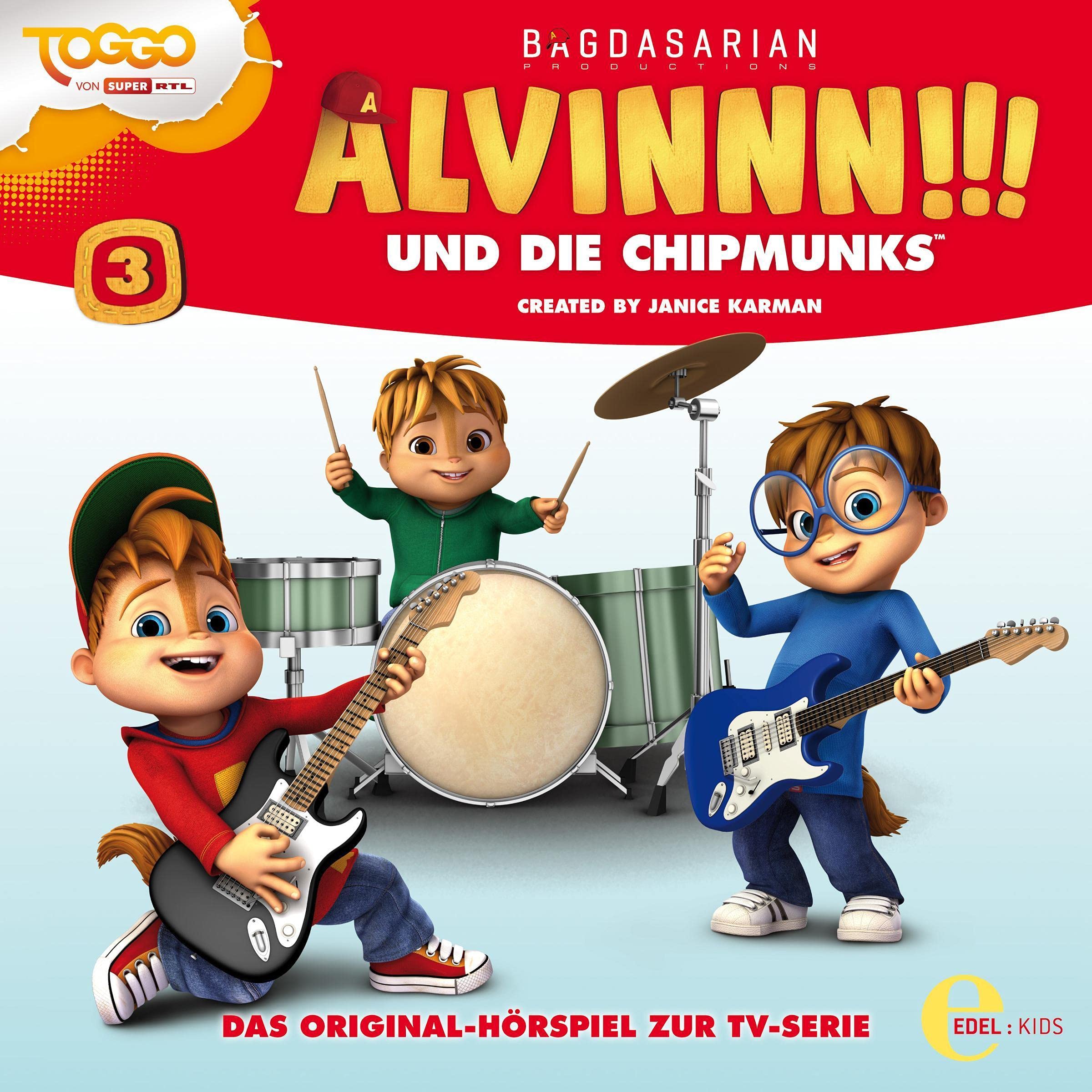 Cover art for Alvinnn!!! und die Chipmunks 3. Das Original-Hörspiel zur TV-Serie