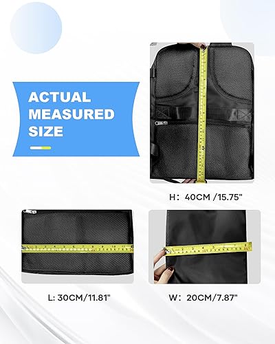 Miniatura 359 de coowoz Mochila de viaje grande para mujeres y hombres,Mochila de transporte,Mochila de senderismo impermeable para deportes al aire libre, Azul, 45