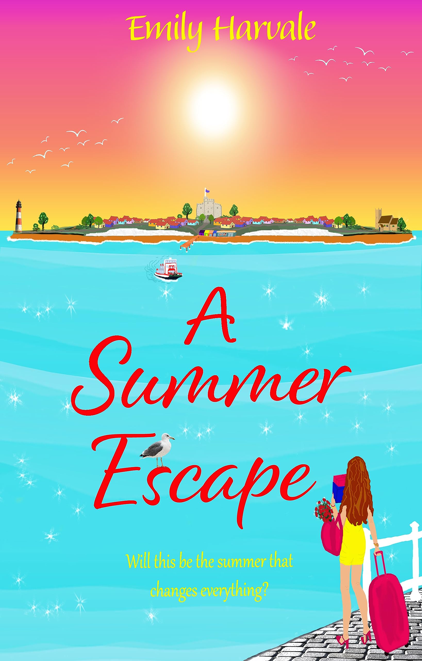 A Summer Escape: The perfect feel-good, sun-drenched summer romance (Locke Isle Book 1)