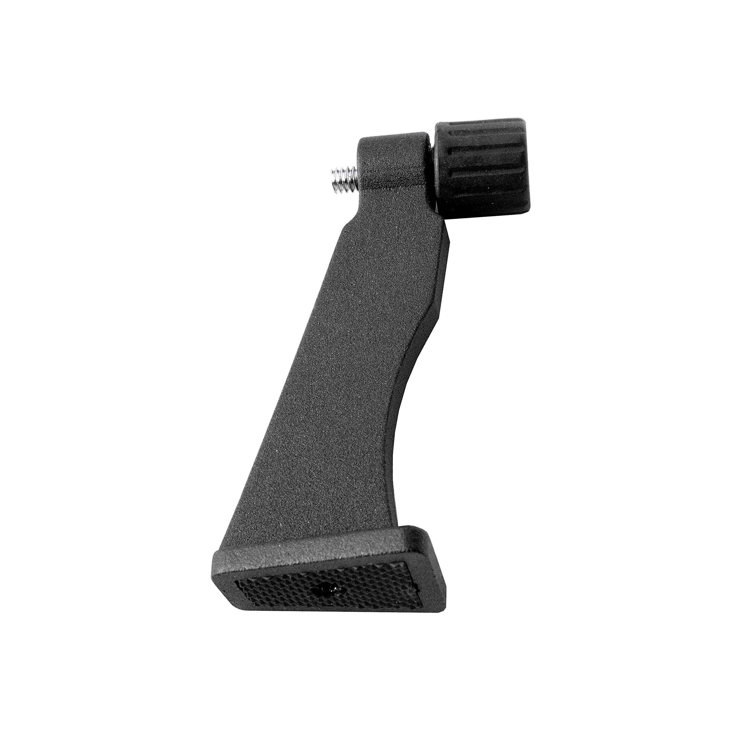 Bresser Adaptateur Trépied Métal Deluxe Jumelles jusqu'à 3kg Filetage 1/4 Pouce Design Antidérapant Noir