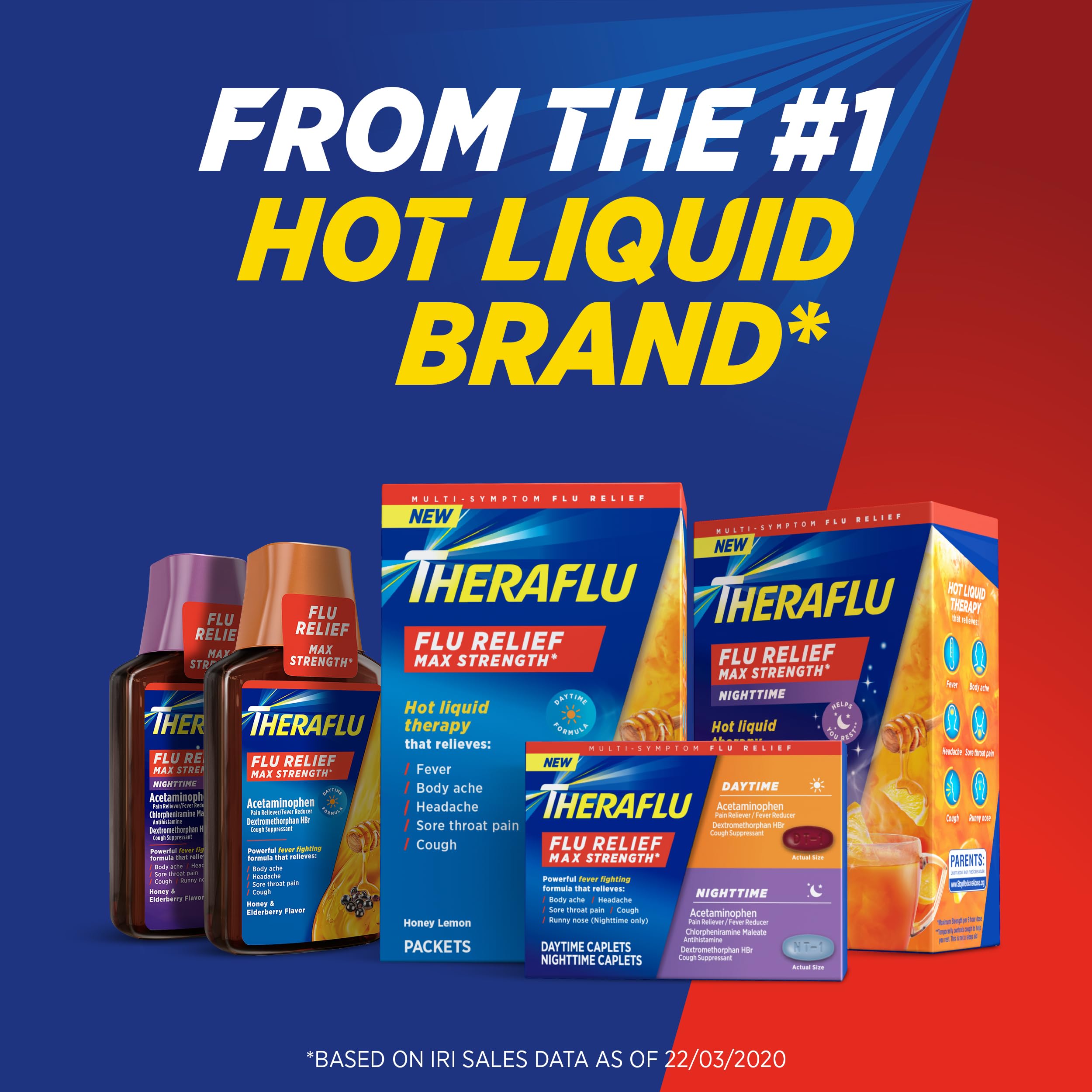 Theraflu Day and Night Pack, Severe Cold Relief, 40 Caplets — Amazon image 2