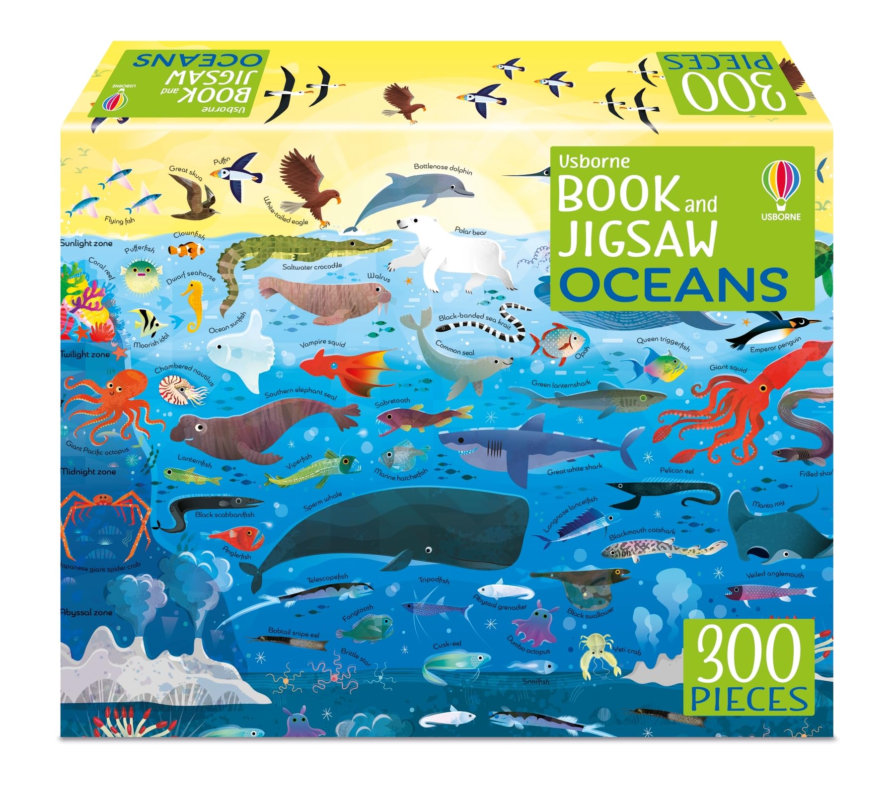 Usborne Book and Jigsaw Oceans Paperback – 15 Feb. 2024