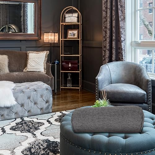 Miniatura 7 de Lurrose Rollo de escritorio piedra pómez para pies Cojín cervical Cruz Cuerpo Bolsa Columna Digital Calibre Redonda Viaje Pp Algodón Almohada Silla