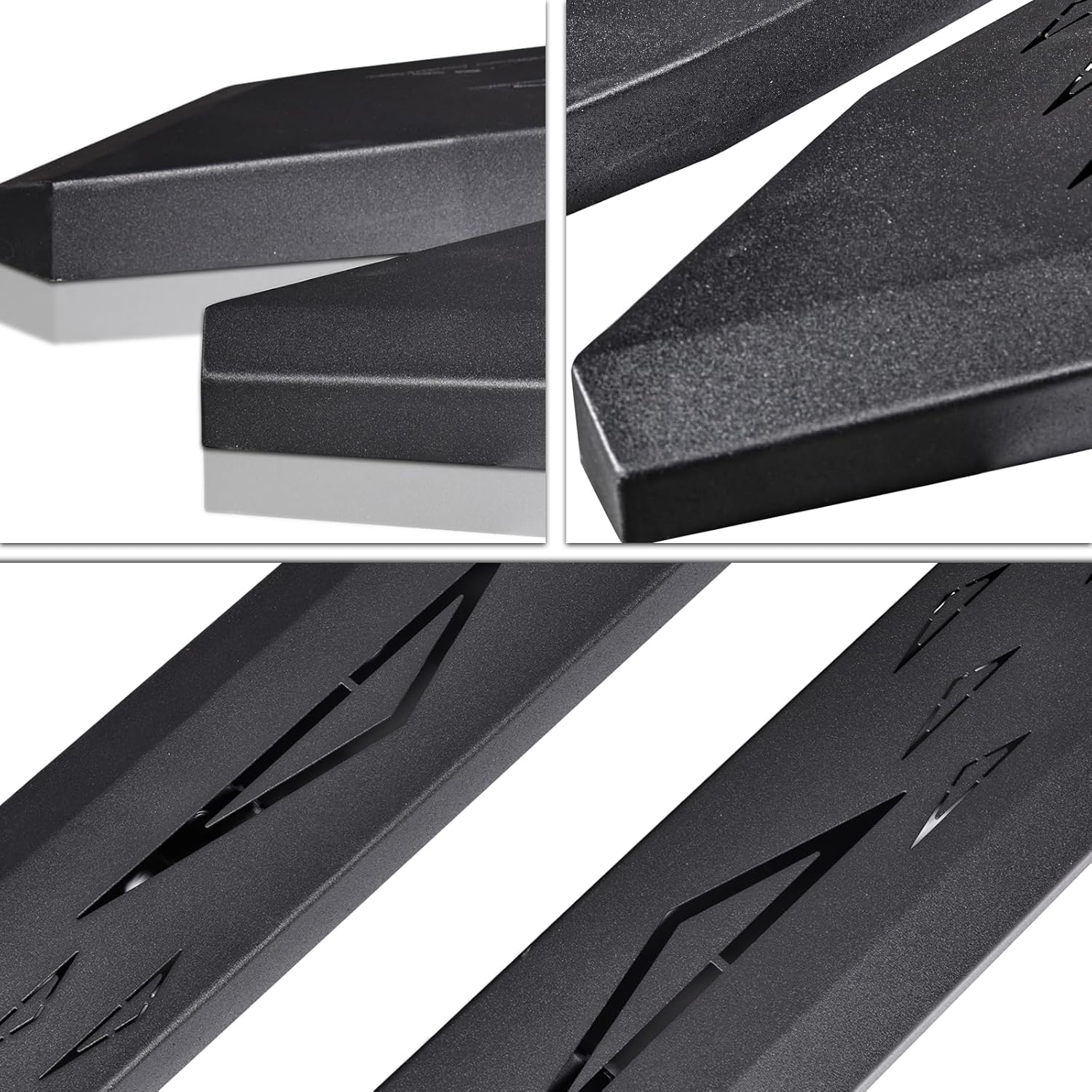 HANSSHOW Running Boards for Cybertruck Side Steps Cybertruck Running Board Nerf Bars Door Steps Cybertruck Accessories 2025 Gen4.0