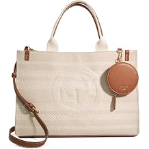 Dune DELTRA Large Stripr Canvas Tote