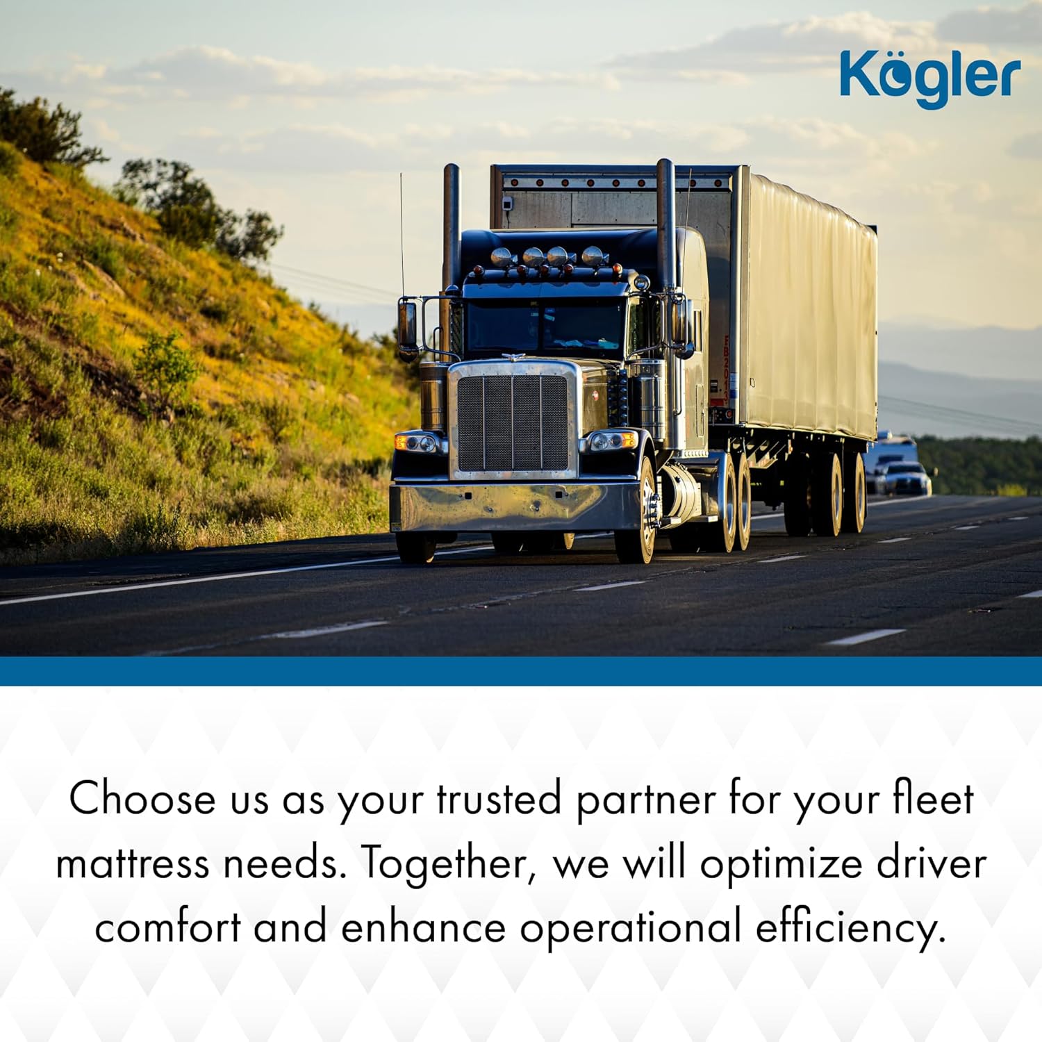 Kogler Innerspring Hybrid Semi-Truck Mattress - 7