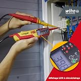 Comprobador de tensión y continuidad 0.5-1,000 V AC, CAT IV incl. 2x AAA batteries - SB 255-17 voltage and continuty tester 0.5-1.000V AC - 3