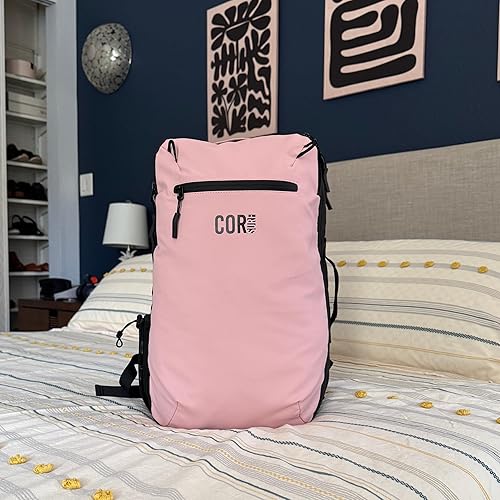 Miniatura 10 de Mochila de viaje  Mochila de transporte para laptop aprobada por vuelo con bolsillos secretos para pasaporte  The Island Hopper de Cor Surf, Negro,