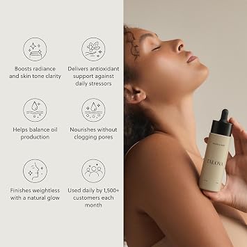 Botanical Elixir 2oz, Botanical Face Oil Moisturizer, Natural & Clean Anti Aging Hydrating Facial Oil with Jojoba, Vitamin E & C Serum, Treats Fine Lines & Wrinkles, Dark Spots Corrector