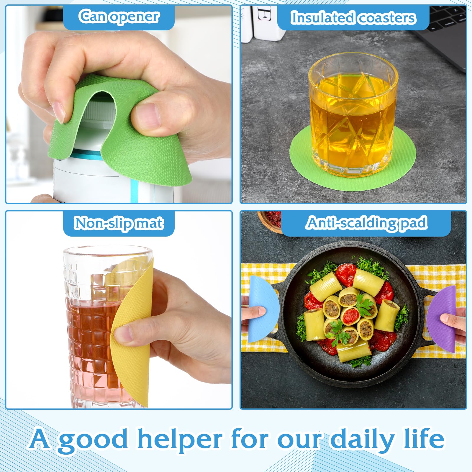 Lot De 6 Coussinets En Caoutchouc Antidérapants Pour Ouvre