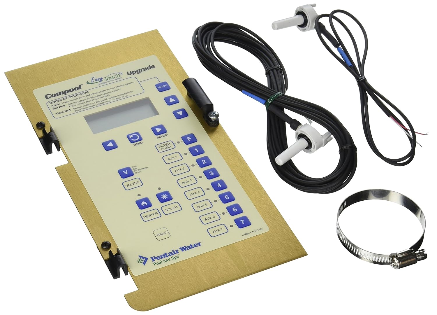 Pentair 521107 ComPool to EasyTouch Control System Upgrade Kit without