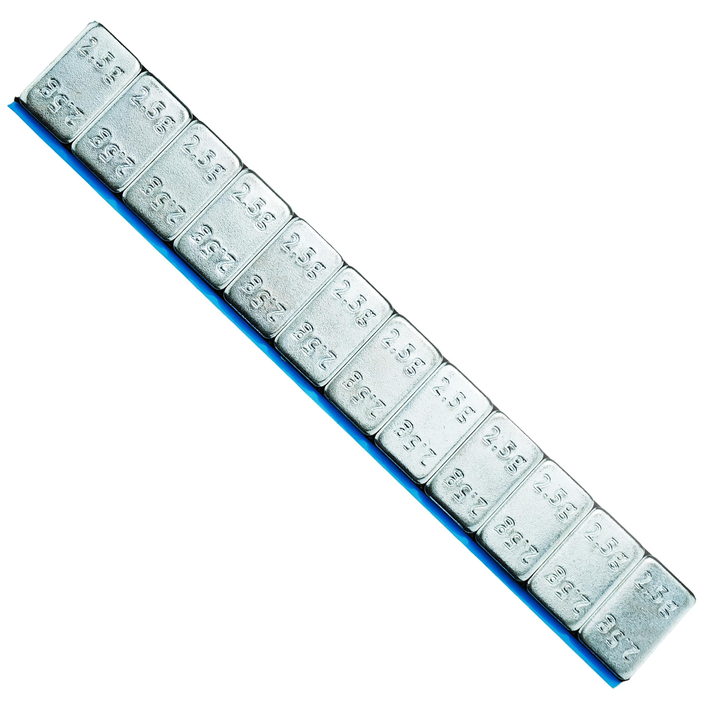 Stix Pesi adesivi super sottili, 600 pezzi, 2,5 g, 30 g, 50 pezzi, zincati, altezza 2 mm, con forte pellicola adesiva per cerchioni in alluminio