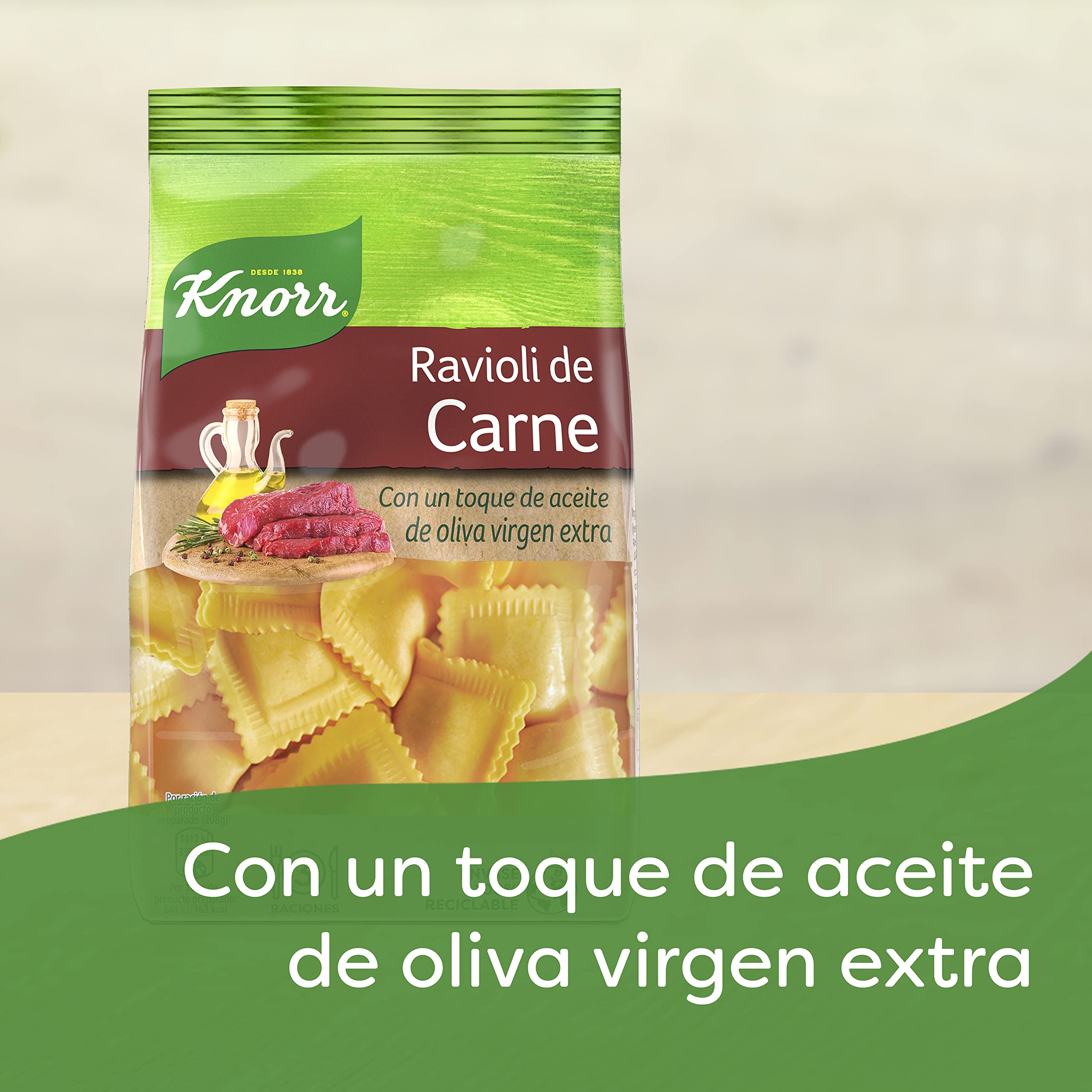 Knorr Pasta Rellena Ravioli de Carne 250g