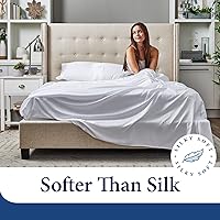 Vista 2 de Sábanas colección 1500., Amarillo Pastel, gemelo