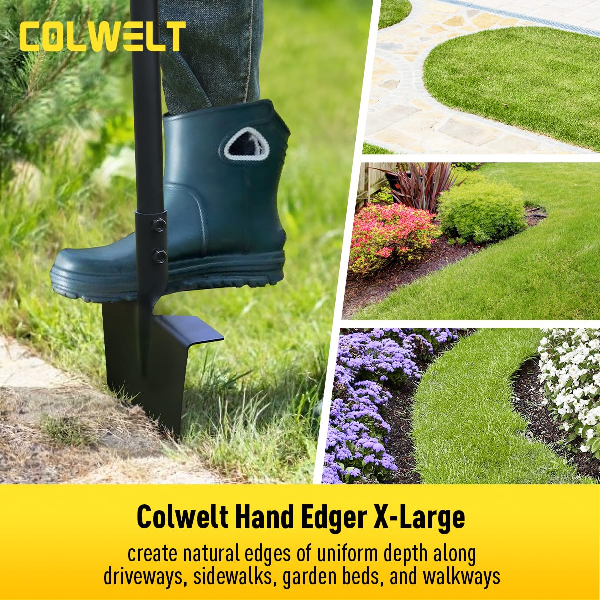 Colwelt Coupe-bordures à main