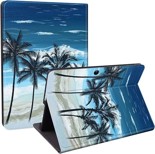 Miniatura 25 de Funda diseñada para Microsoft Surface Pro 11/10/9, protección ligera, múltiples ángulos, piel sintética, delgada, con función de encendido y apagado