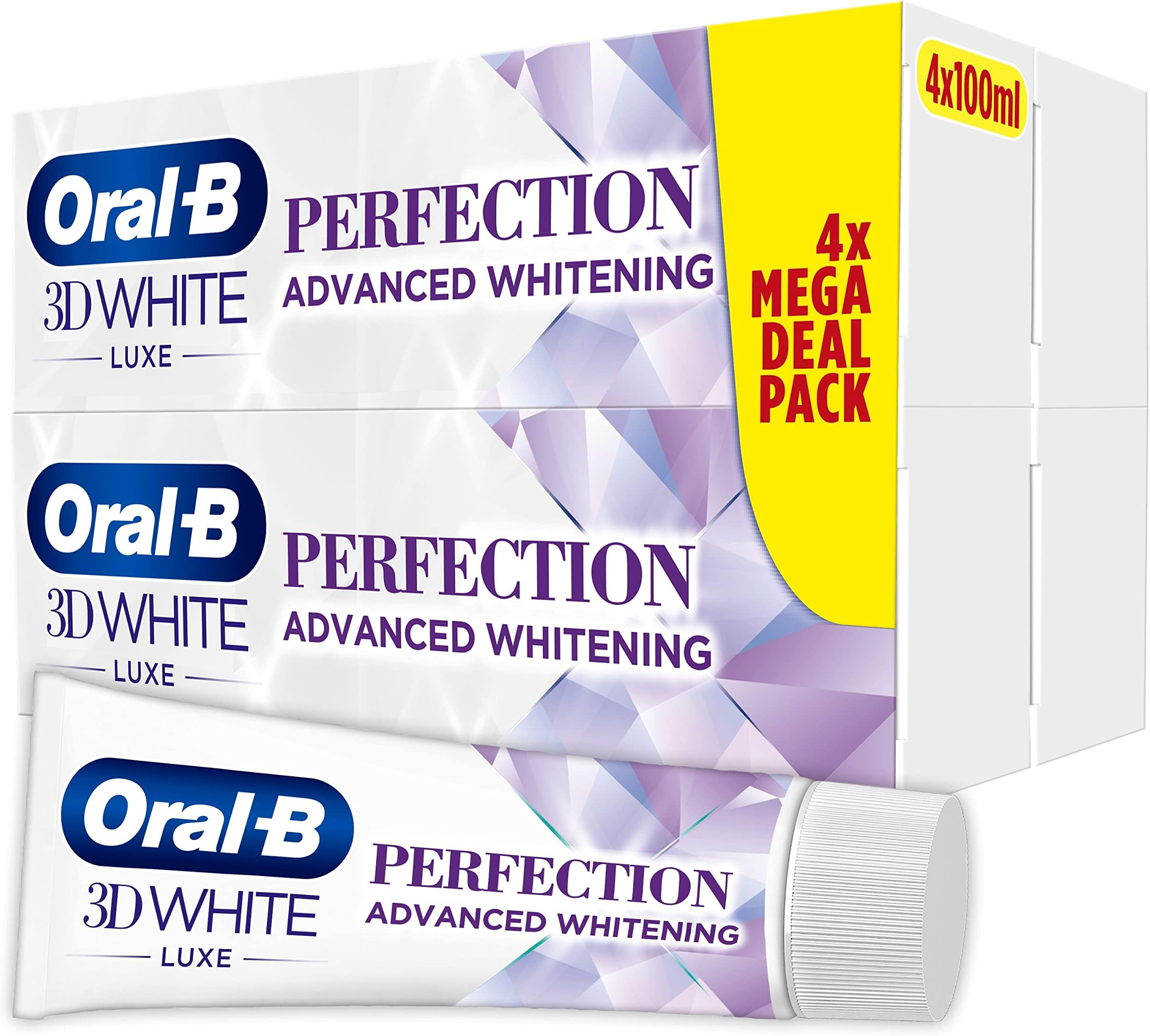 Oral-B 3DWhite Luxe Perfection 4x100ml, Old