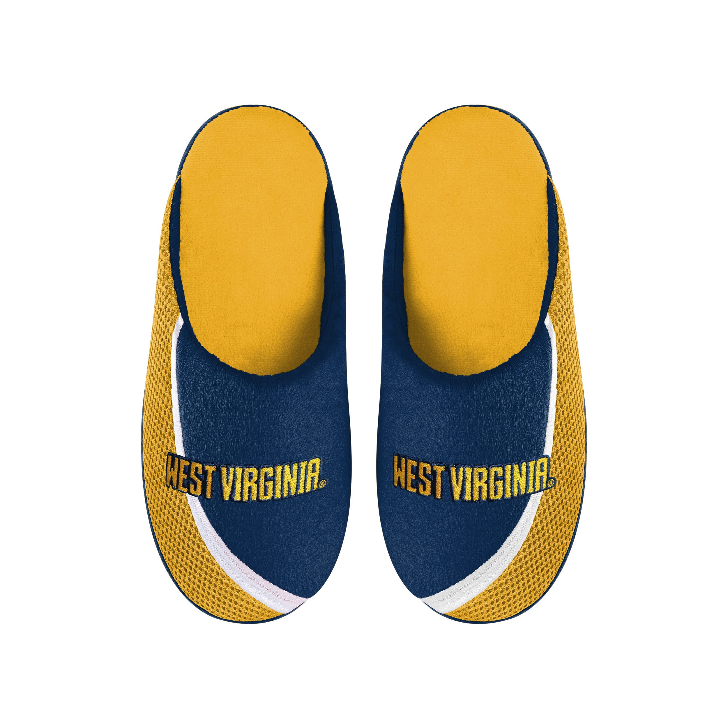 FOCO Men's NCAA 2022 Big Logo Color Edge Slipper