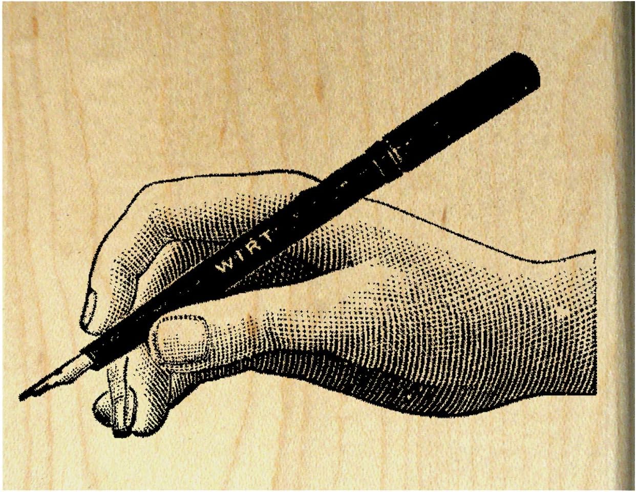 P27 Hand writing with nib pen, quill