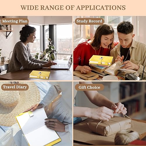 Vista 42 de CAGIE Diario con candado para niñas, A5 con contraseña rellenable, con forro, diario bloqueado, lindo regalo de Navidad y cumpleaños para niñas