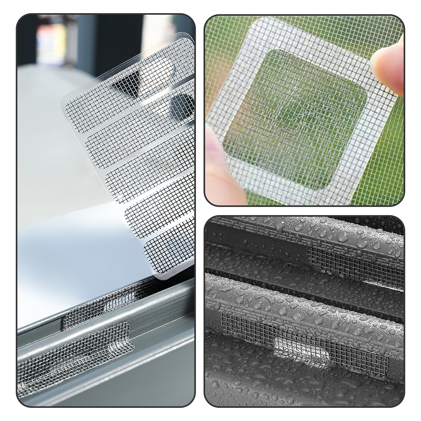 Toppe Autoadesive Tende Kit Di Riparazione Per Zanzariere