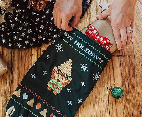 Miniatura 7 de Legend of Zelda - Calcetines navideños bordados retro