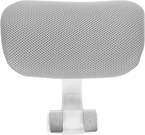 Accesorio para reposacabezas para silla de oficina, cojín de soporte ajustable para el cuello, almohada elástica para cabeza de esponja, kit de