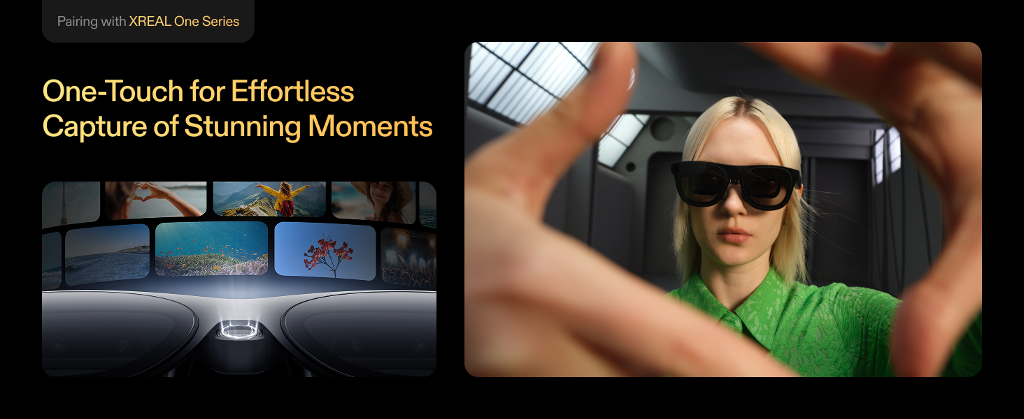 Amazon.com: XREAL Eye, Pairing with XREAL One Series, Experience