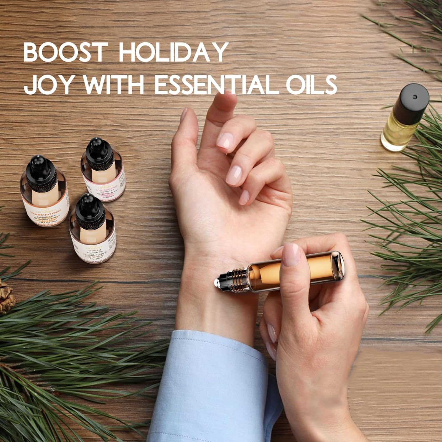 100% Pure Copaiba Essential Oil 0.34 Fl Oz, Therapeutic Grade Copaiba Oil in Amber Glass Bottle with Dropper for Diffuser, Massage, Skin Care & DIY - Image 7