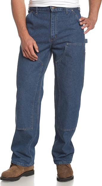 Carhartt Men's Loose Fit Heavyweight Denim Double-Front Utility Logger Jean