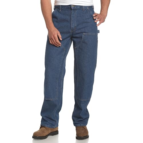 Carhartt Men's Loose Fit Heavyweight Denim Double-Front Utility Logger Jean