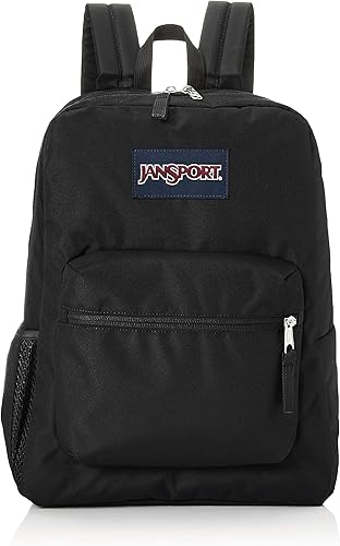 JanSport Mochila Cross Town, color negro, talla única, Negro -, Mochilas Daypack