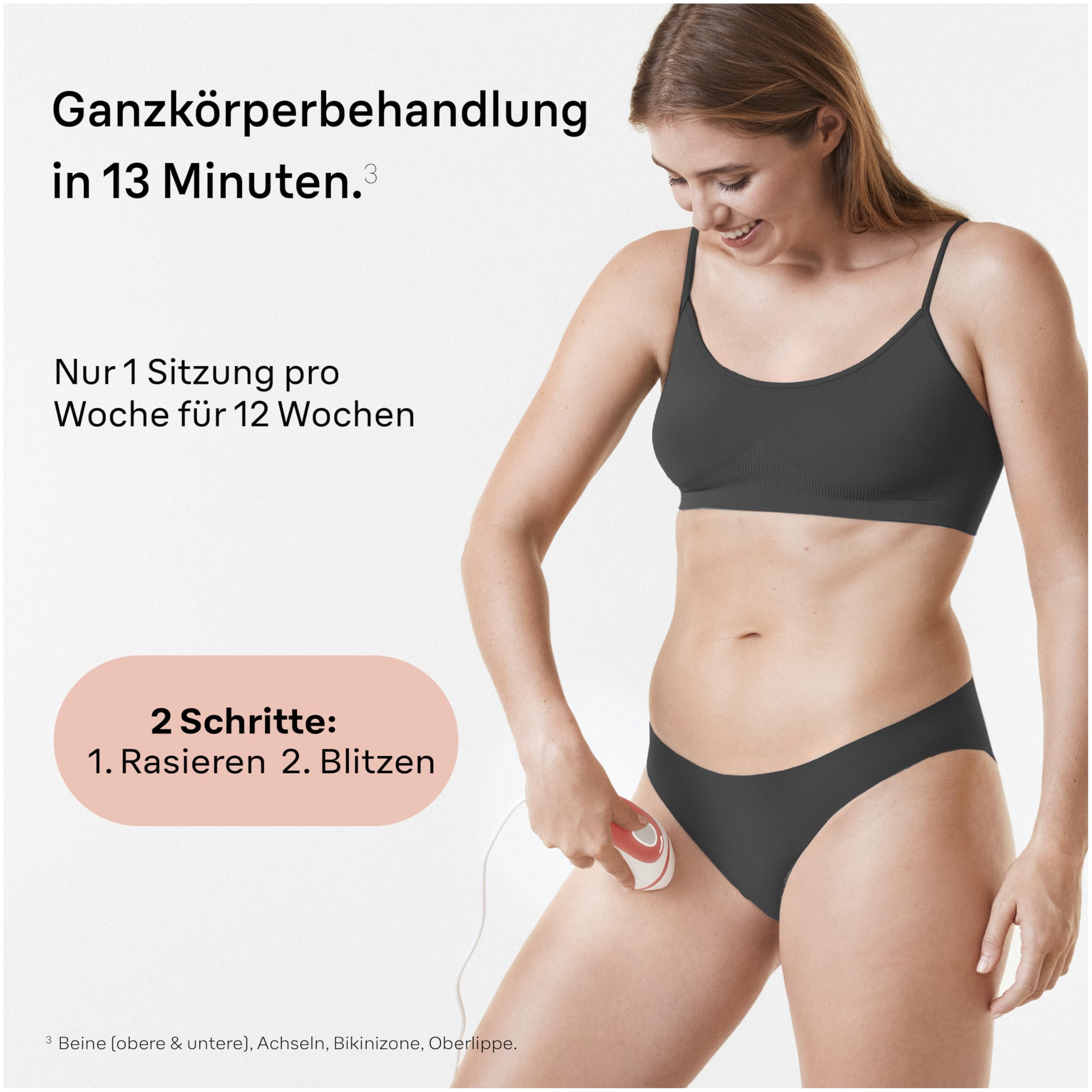 Braun IPL Geräte Haarentfernung Silk·expert Mini, PL1000, Weiß/Rosa | Alternative Laser Haarentfernung für Zuhause, Dauerhafte Haarentfernung, Kompakte Größe für Unterwegs, Einfach Und Sicher