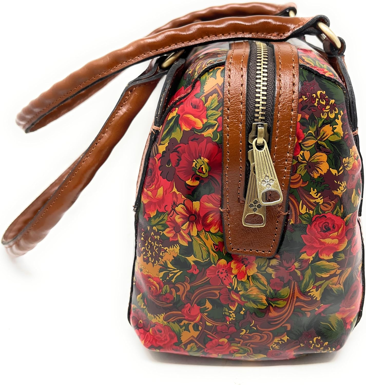 Patricia Nash Leather Fabriano Bag, Rustic Nature