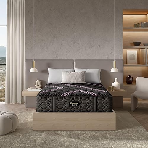 Black Series Two 14.25" Firm Queen Mattress - Breathable, Cooling,