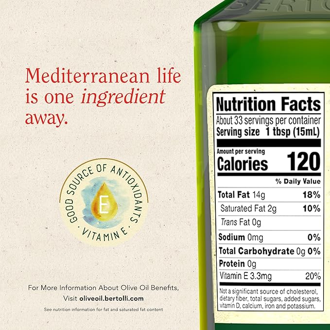 Bertolli Aceite de Oliva Extra Virgen 17 oz miniatura 4