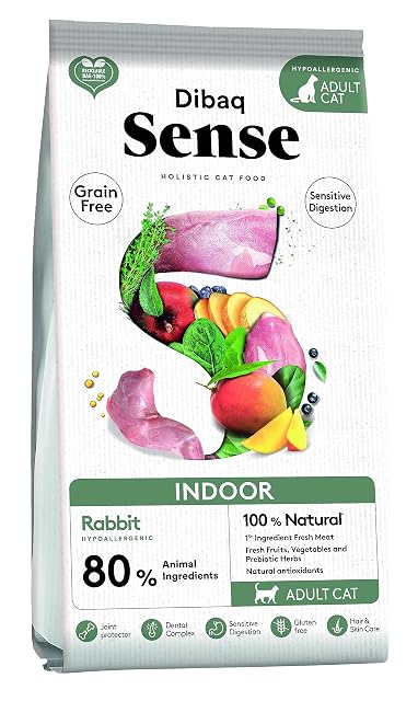 Dibaq Sense - Pienso para gatos adultos esterilizados Dibaq Sense Indoor conejo
