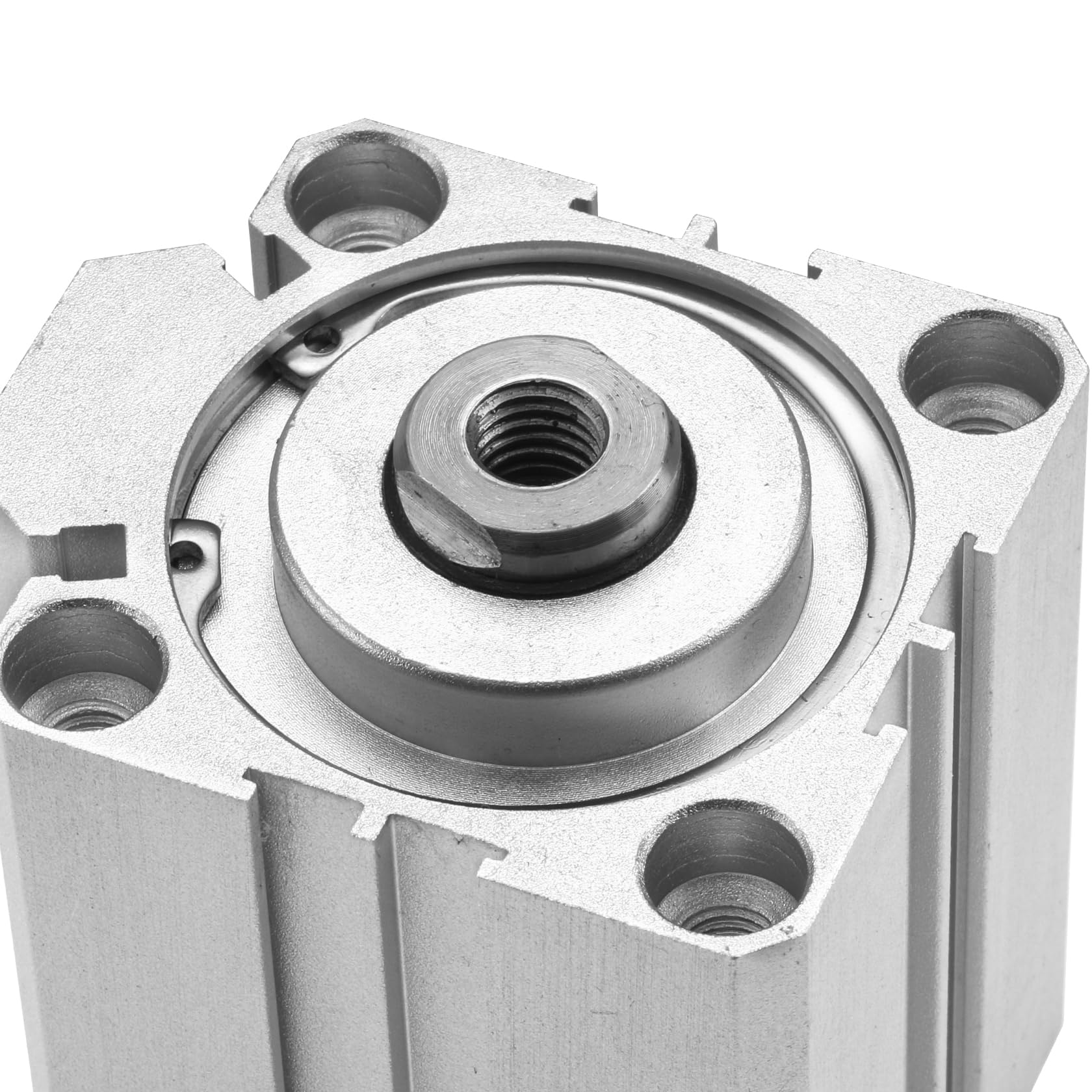 Heschen Cilindro Neumático Compacto SDA 50-50 Doble Efecto 50mm Carrera 1/4 PT