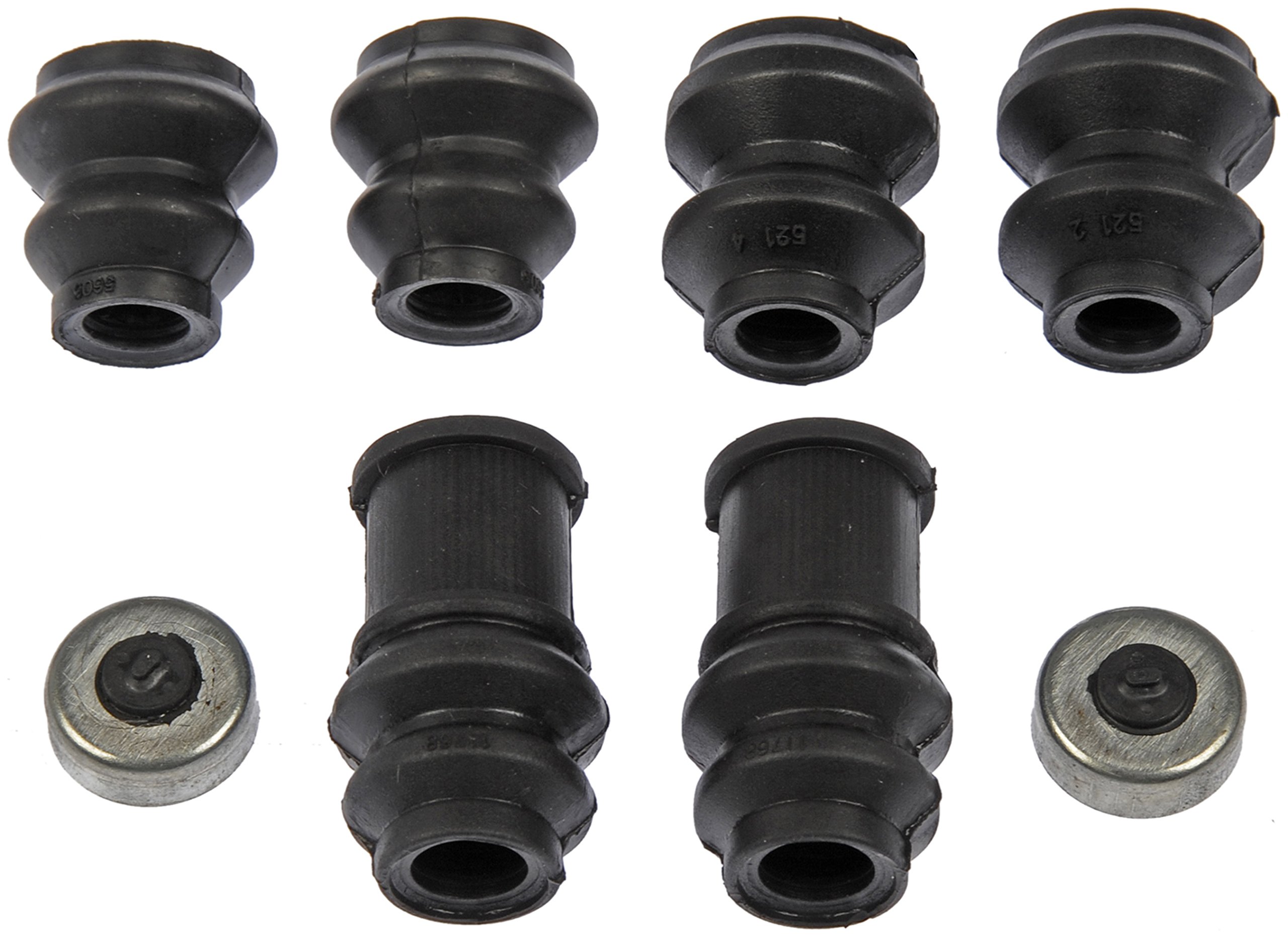 Disc Brake Caliper Bushing - Dorman HW16126 Rear Disc Brake Caliper Bushing Compatible with Select Models - PIN BOOT KIT - Disc Brake Caliper Bushing - Caliper Bushing - Brake Caliper Bushing - This disc brake caliper bushing is designed to match the fit and function of the original part on specified vehicles. Made of quality materials, it is engineered for reliable performance. - GENERAL MOTORS 2005-94