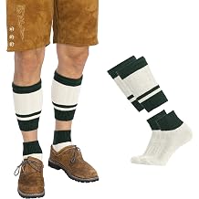 BAVARIA TRACHTEN Lederhosen Socks for Men - German Oktoberfest Socks