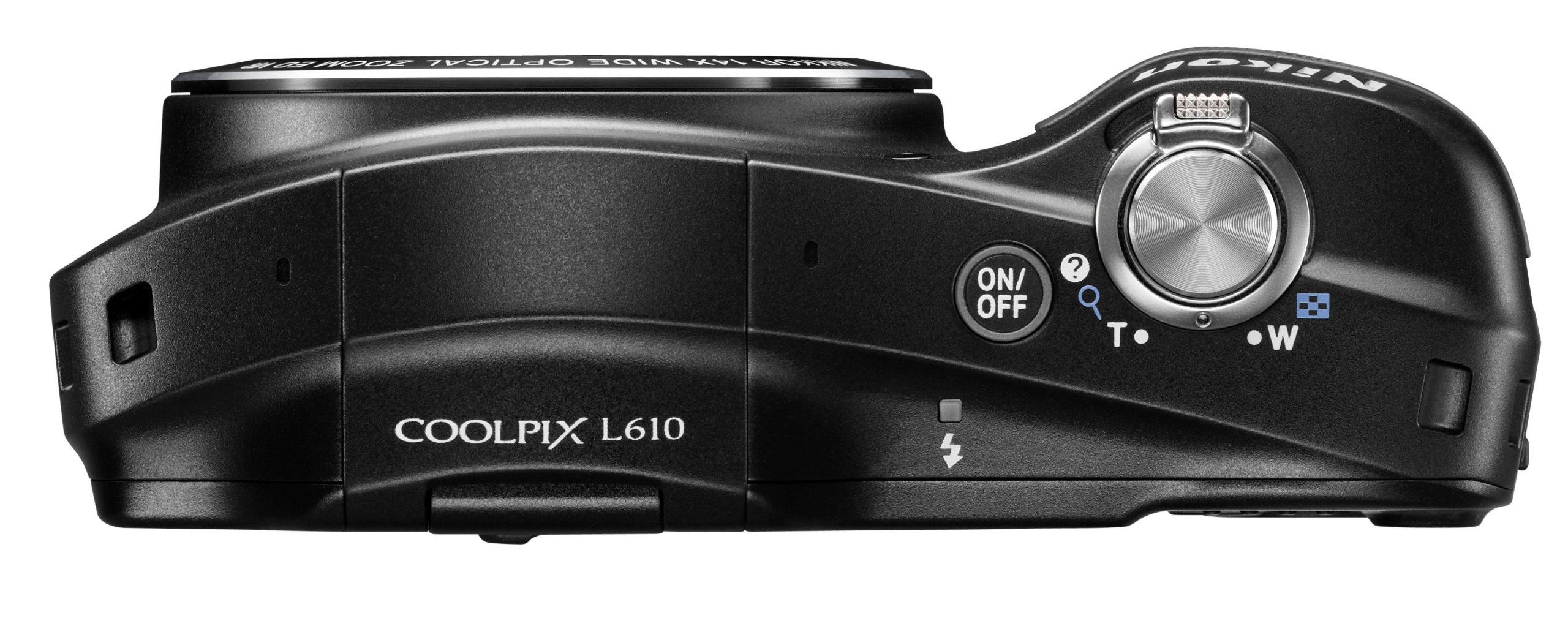 Nikon COOLPIX L610 Compact Digital Camera - Black (16MP, 14x
