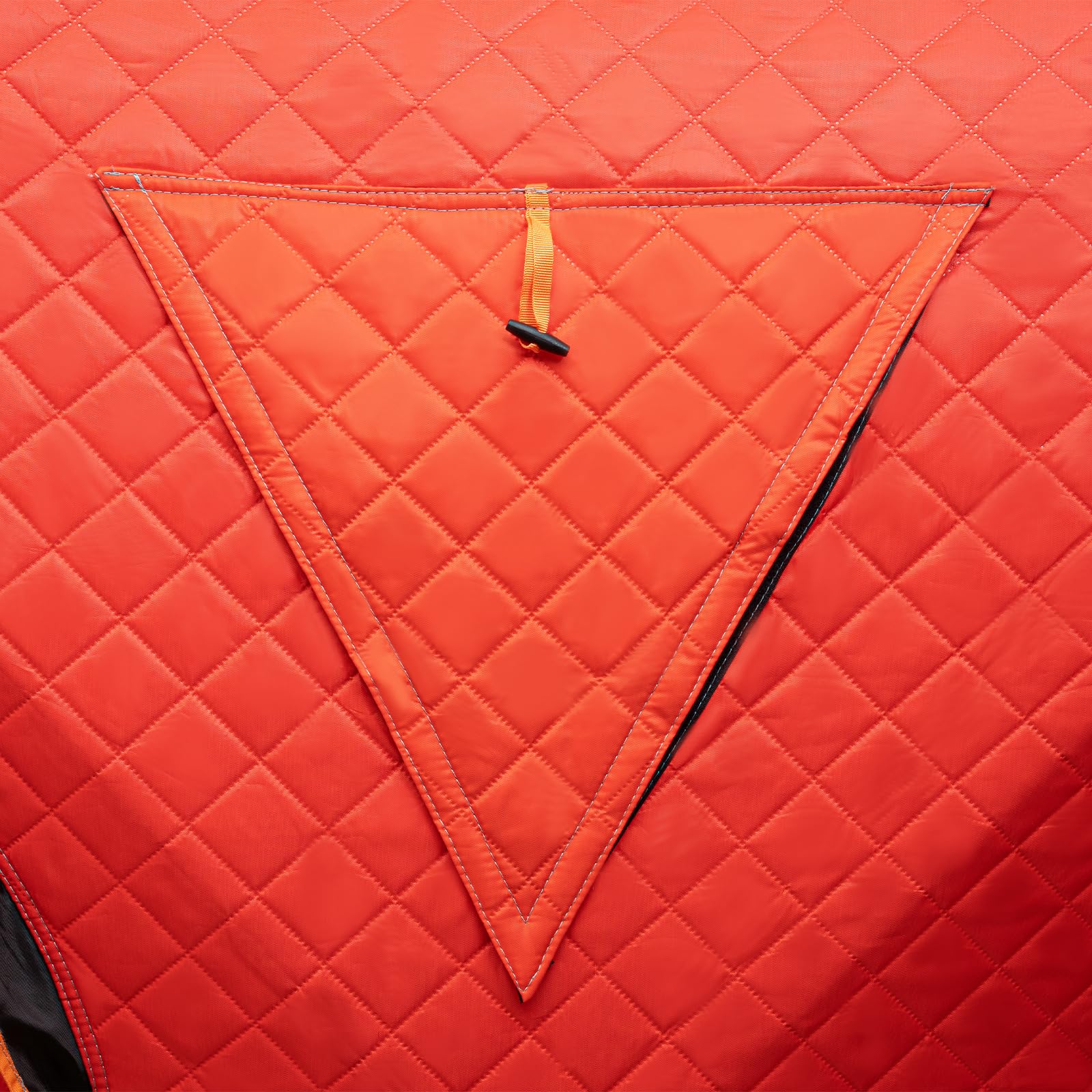 Eisangeln Zelt Wasserdicht, 145x145x165cmTragbares Pop-Up-EIS-Angelzelt mit Winddichter Eisverankerungen,für Winterfischen Outdoor Camping Zelt, Rot