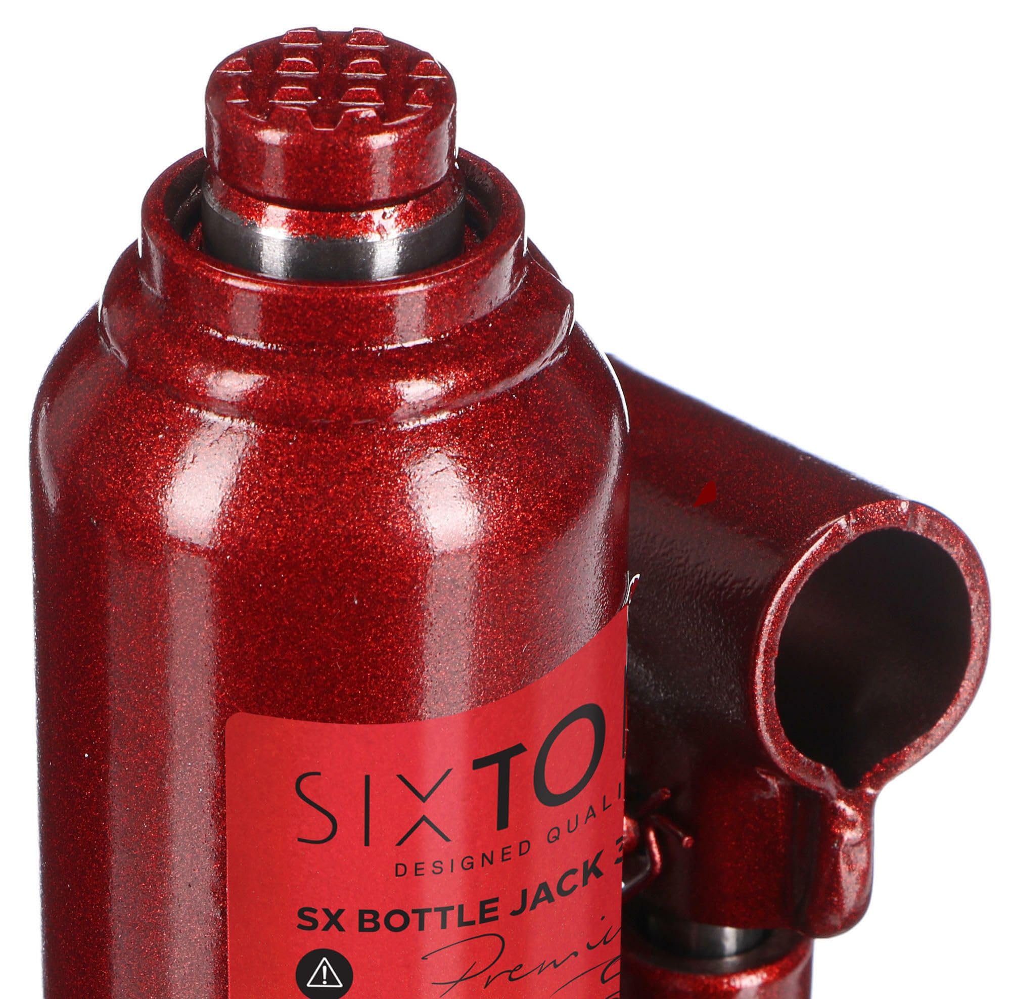 SX BOTTLE JACK PREMIUM 3T | Podnośnik hydrauliczny typu „butelkowego” | Udźwig 3 tony