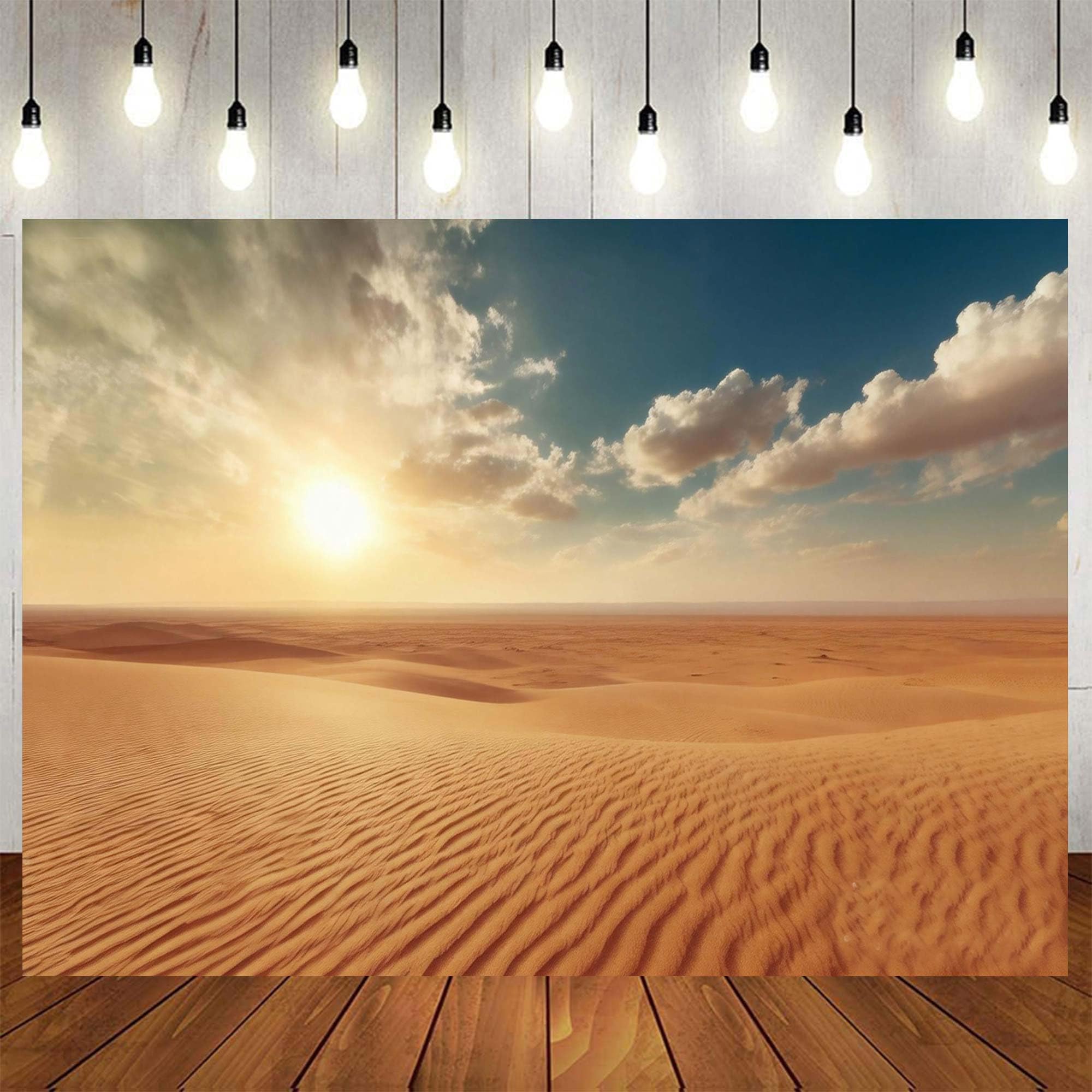 10x8ft Desert Backdrop Sahara Landscape Sand Dunes Western Sunset Nature Scenery Wild West Photograph Backdrops Wedding Birthday Party Kids Children