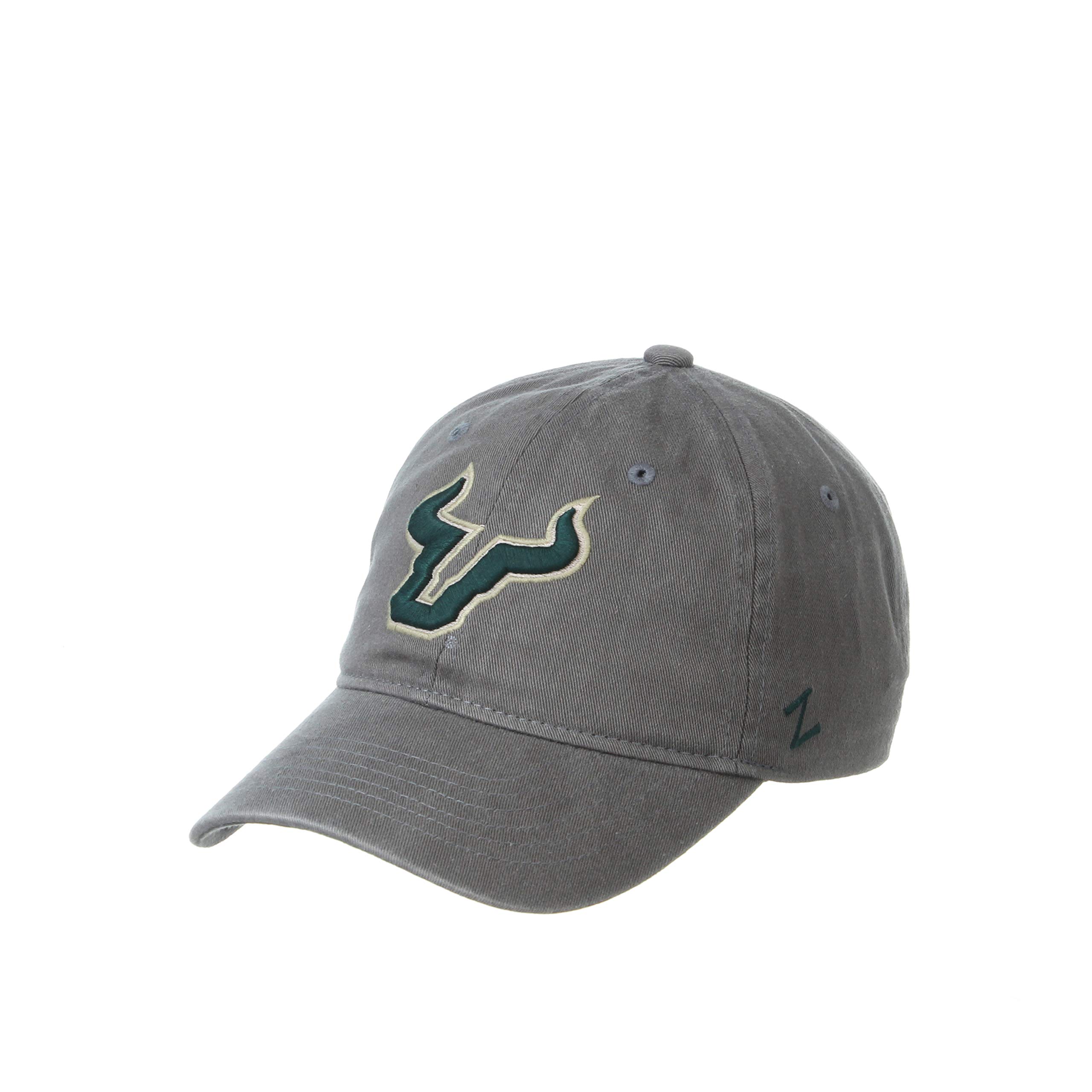 ZHATS NCAA South Florida Bulls Mens Adjustable Scholarship Hat Charcoal, South Florida Bulls Charcoal, Adjustable โ image 1